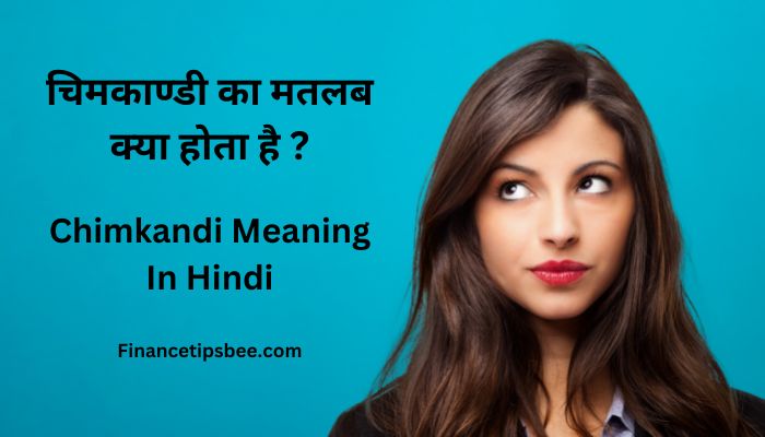 चिमकाण्डी का मतलब क्या होता है ? | Chimkandi Meaning In Hindi